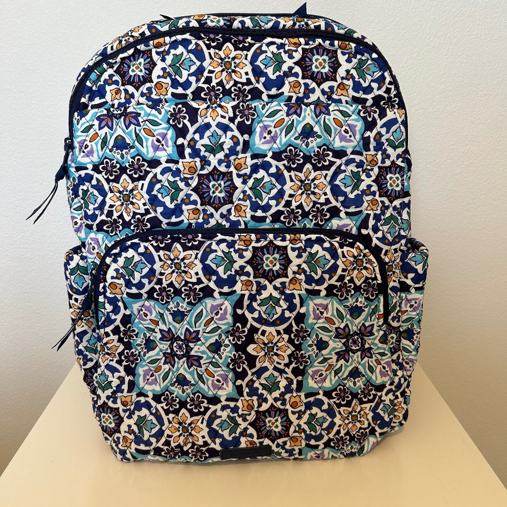 NWT Vera Bradley Essential Large Backpack